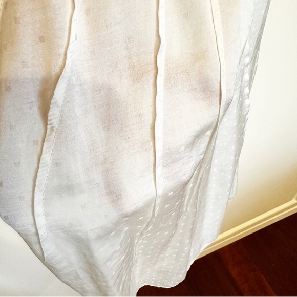 Mason Women’s Silk Ruffle Textured Spaghetti Strap Tank Blouse Top Racerback 2 - Picture 6 of 9